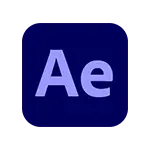 Logo da ferramenta After Effects