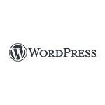 Logotipo da ferramenta WordPress